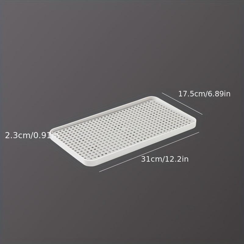Grey Drain Board for Serving Fruit and Vegetables
