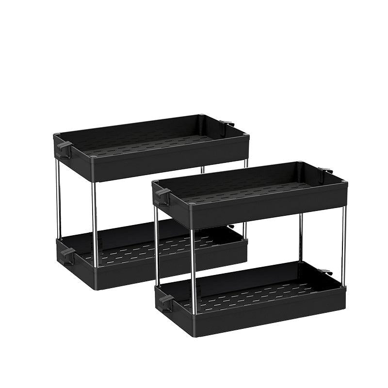2 Layers Under Sink Shelf Bathroom Storage Rack