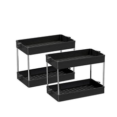 2 Layers Under Sink Shelf Bathroom Storage Rack