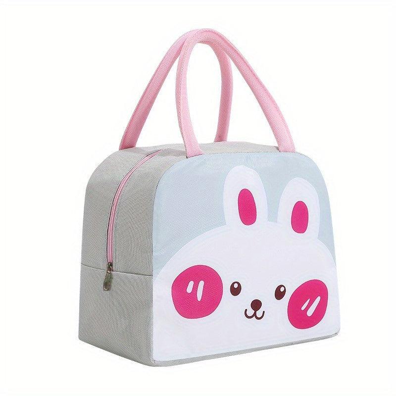 Cartoon Insulated Lunch Bag Reusable Aluminum Foil Lunch Box