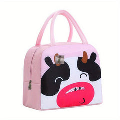 Cartoon Insulated Lunch Bag Reusable Aluminum Foil Lunch Box