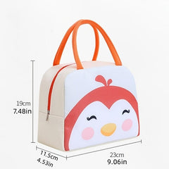 Cartoon Insulated Lunch Bag Reusable Aluminum Foil Lunch Box