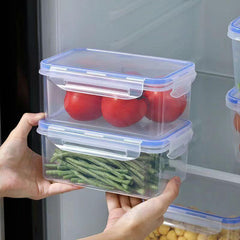 4pcs Kitchen Food Containers Reusable Fresh keeping Fruit And Vegetable Crisper