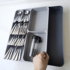 Expandable Silverware Storage Holder Kitchen Drawer Organizer