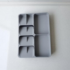 Expandable Silverware Storage Holder Kitchen Drawer Organizer