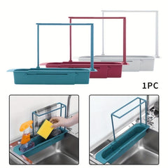 Sink Shelf Kitchen Sinks Organizer For Soap Sponge Towel Holder
