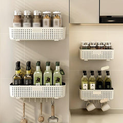 Kitchen Storage Basket Wall Hanging Fruit Vegetable Holder