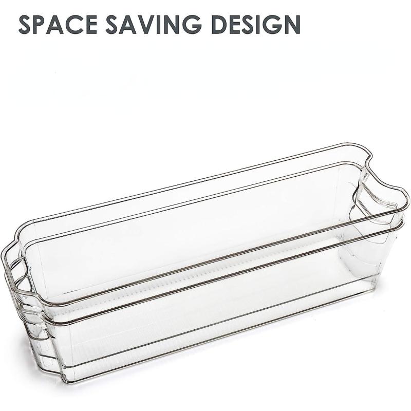 Breastmilk Storage Container Clear Organizer Bins