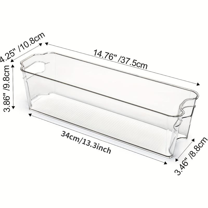 Breastmilk Storage Container Clear Organizer Bins