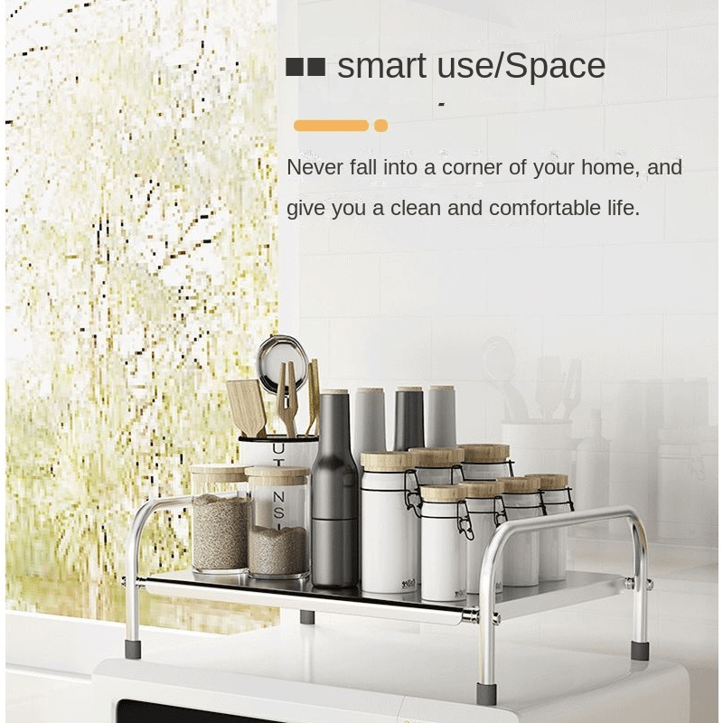 Metal Storage Rack Kitchen Spice And Seasoning Bottle Holder