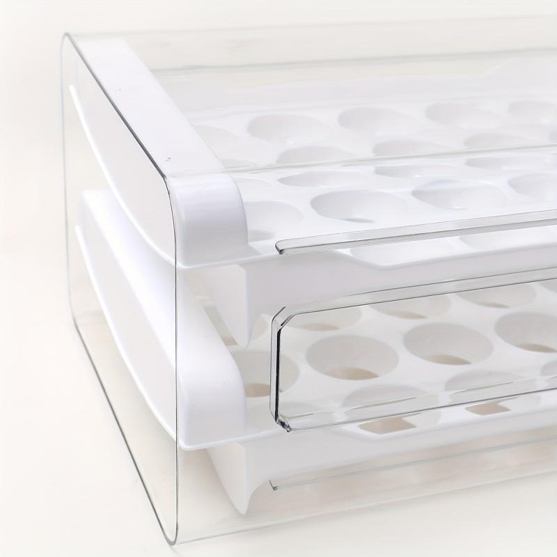 Large Capacity Egg Holder For Refrigerator Egg Storage Container