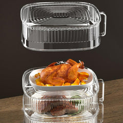 Kitchen Vegetable Cover Leftover Dish Storage Rack Dust Proof