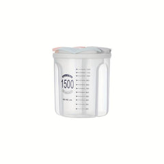 1pc Airtight Food Storage Containers Clear Square Tanks