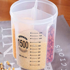 1pc Airtight Food Storage Containers Clear Square Tanks