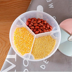 1pc Airtight Food Storage Containers Clear Square Tanks