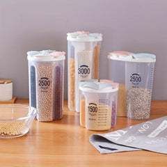 1pc Airtight Food Storage Containers Clear Square Tanks