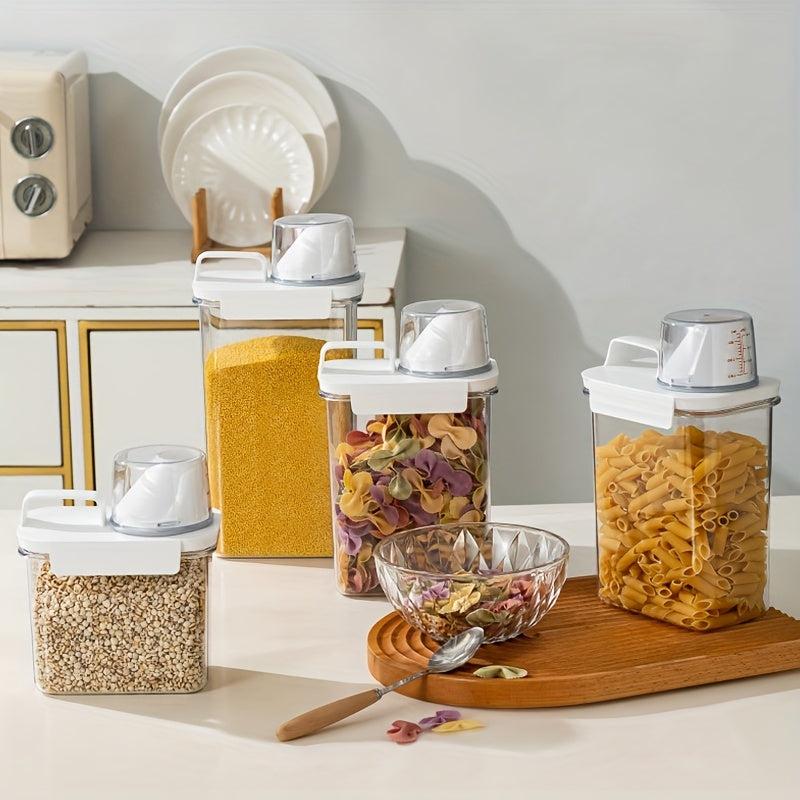 Rice Tank Airtight Food Storage Container With Lid Kitchen Pantry Organization