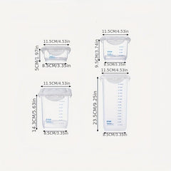 Sealing Food Jars Plastic Storage Cans for Grains & Cereals