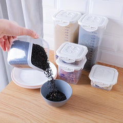 Sealing Food Jars Plastic Storage Cans for Grains & Cereals