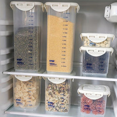 Sealing Food Jars Plastic Storage Cans for Grains & Cereals