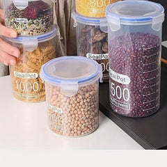Airtight Plastic Food Storage Container for Cereal Rice Pasta
