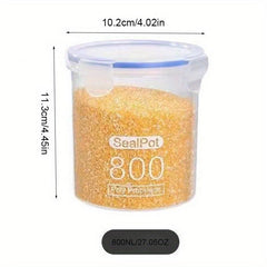 Airtight Plastic Food Storage Container for Cereal Rice Pasta