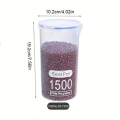 Airtight Plastic Food Storage Container for Cereal Rice Pasta