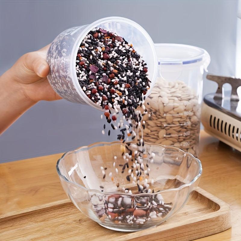 Airtight Plastic Food Storage Container for Cereal Rice Pasta