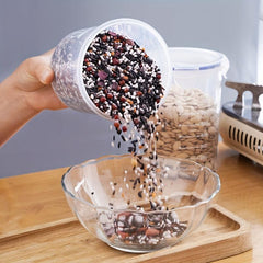 Airtight Plastic Food Storage Container for Cereal Rice Pasta
