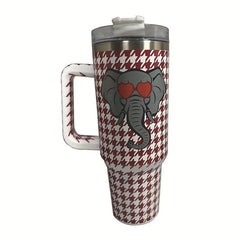 40oz Stainless Steel Tumbler Elephant Cup With Handle