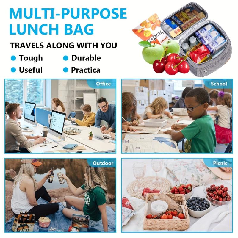 Insulated Lunch Bag for Camping & Picnic Essential