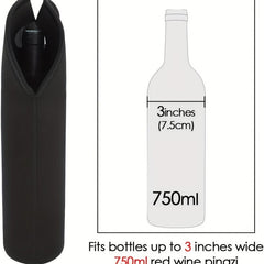 Wine Bag Travel Carrier Cooler Tote Picnic Water Beer Bottle Insulated Bags