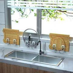 Stainless Steel Pot Cover Racks Storage Kitchen Wall mounted Cutting Board Rack