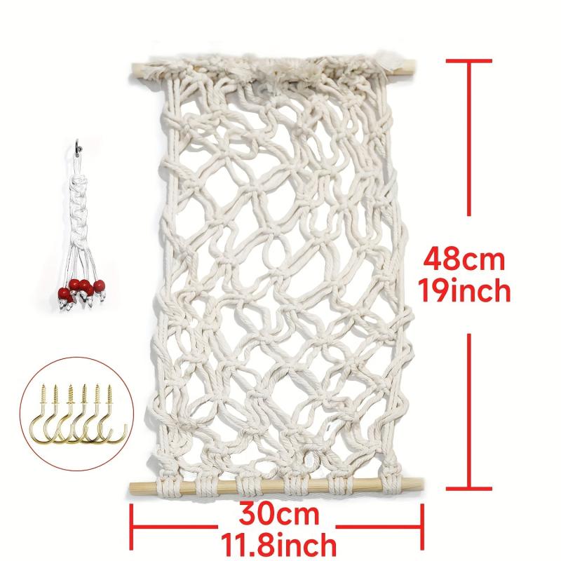 Boho Macrame Fruit Basket with Banana Hang