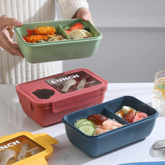 Japanese Style Large Capacity Bento Box Leakproof Food Container