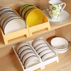 1pc Kitchen Drain Bowl And Dish Storage Rack Single Layer Household Supplies