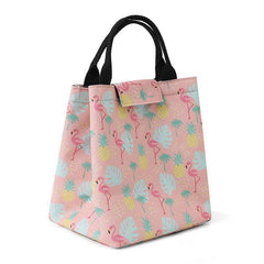 Cartoon Printed Lunch Bag Insulated Bento Bag