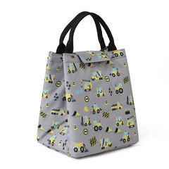 Cartoon Printed Lunch Bag Insulated Bento Bag