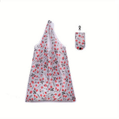 5pcs 10pcs Reusable Grocery Bag Floral Square Bag Portable Folding Bag