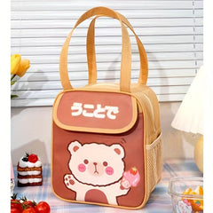 Large Capacity Bento Bag for Office Picnic Hand Washable Thermal Bag