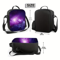 Cartoon Christmas Outdoor Picnic Bag Insulated Lunch Bag