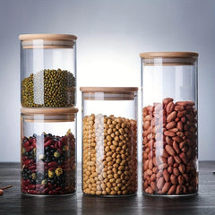 High Borosilicate Glass Sealed Tea Can