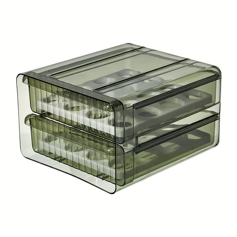 Pull Out Refrigerator Egg Storage Box Leak Proof
