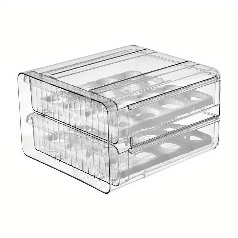 Pull Out Refrigerator Egg Storage Box Leak Proof