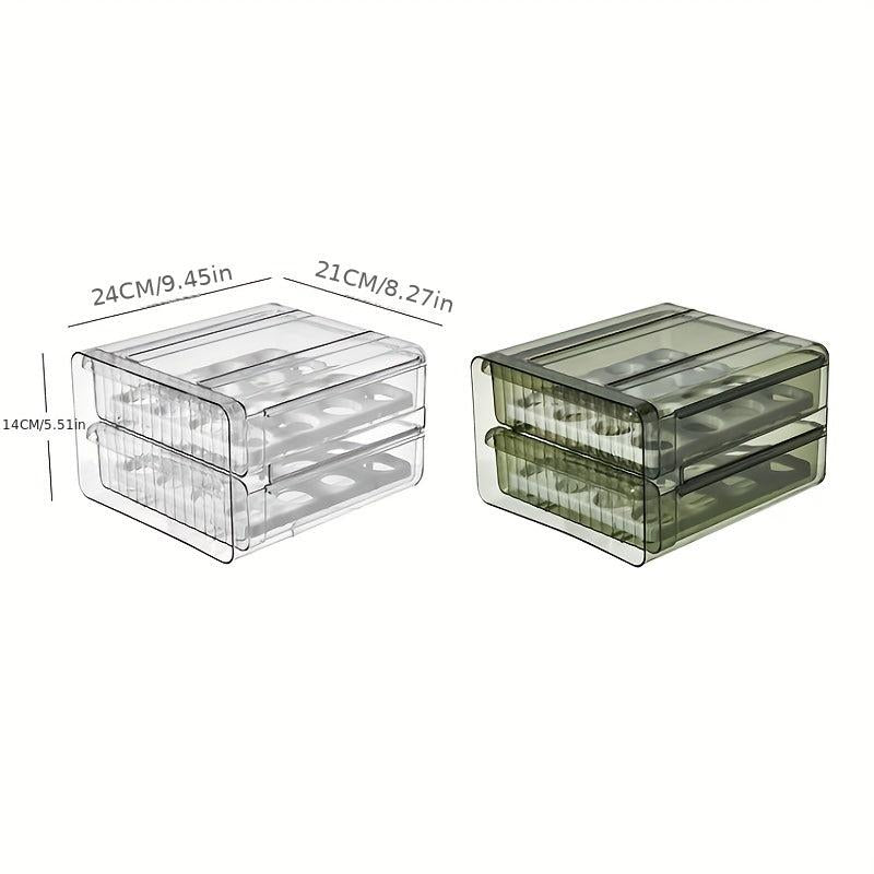 Pull Out Refrigerator Egg Storage Box Leak Proof