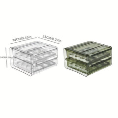 Pull Out Refrigerator Egg Storage Box Leak Proof