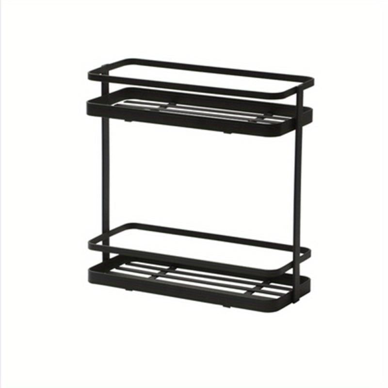 2 Tier Spice Seasoning Rack Organizer Holder Shelf Kitchen Pantry Bathroom