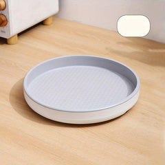 Rotatable Round Spice Rack Seasoning Storage Lazy Susan Tray