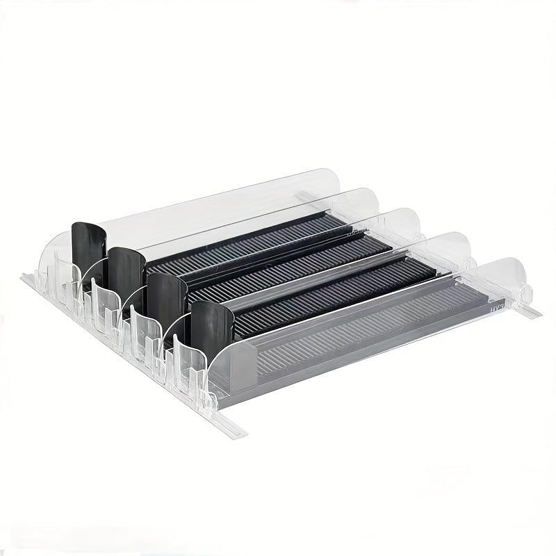Soda Can Dispenser Refrigerator Bottle Can Organizer Self Pushing