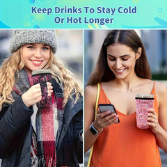 Neoprene Insulated Sleeve for 30oz-32oz Tumblers, Keep Drinks Cold